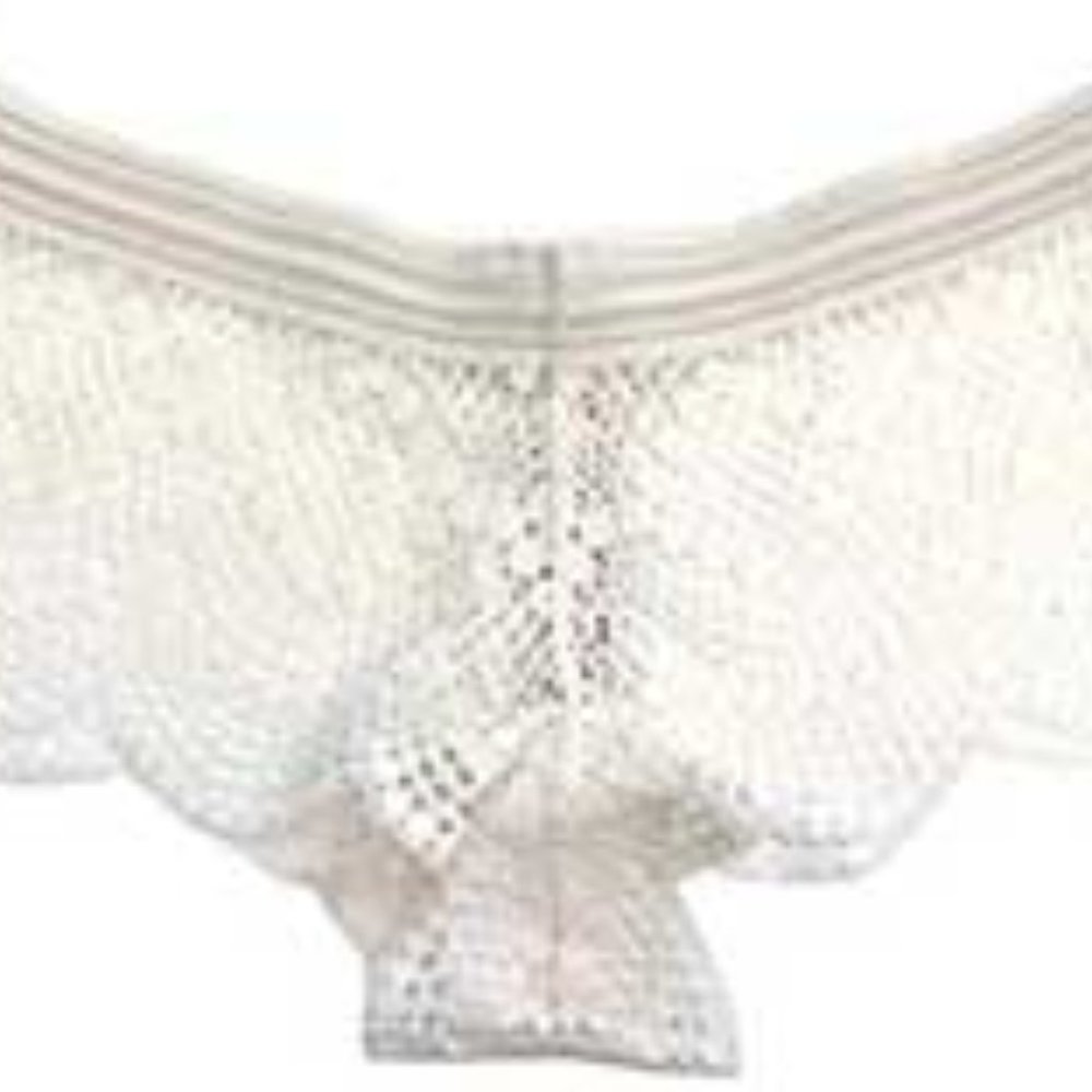 Dream Angels Coconut White Fishnet Shortie